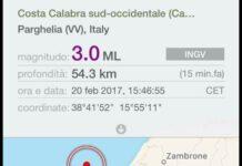 Scossa di terremoto di 3.0 epicentro nel vibonese