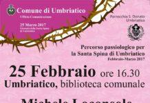 A Umbriatico la presentazione del libro “Il telo e la Spina”