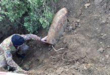 Ordigno aereo inesploso trovato vicino diga Angitola