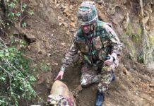 Bomba aereo fatta brillare