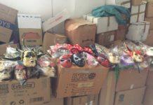Sequestrati due milioni e mezzo di articoli di carnevale