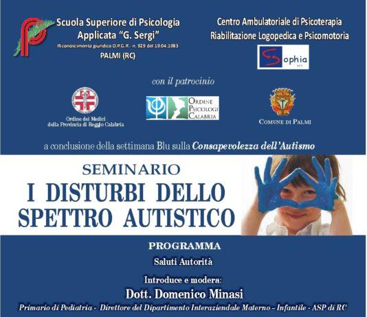 Palmi, seminario ” I disturbi dello spettro autistico”