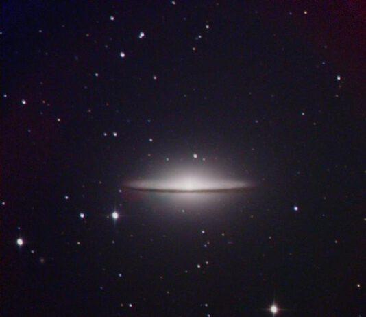 Galassia prima foto telescopio astronomico del parco “Luigi Lilio”