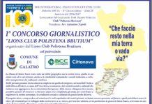 Concorso giornalistico “Lions club Polistena Brutium”