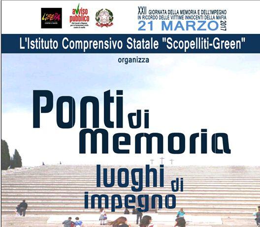 Rosarno, domani convegno “Ponti di Memoria, Luoghi di impegno”