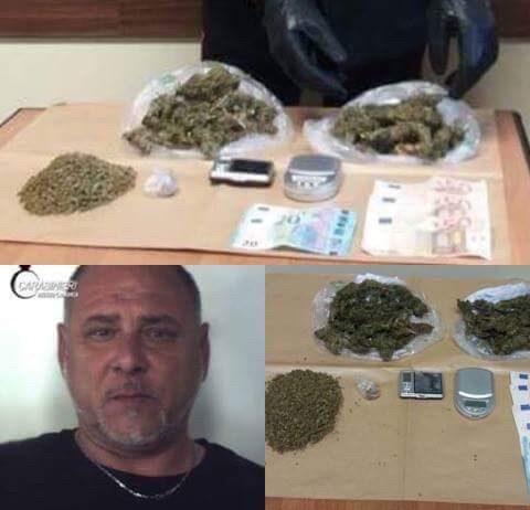 Arrestato 49enne per detenzione stupefacenti ai fini di spaccio