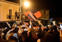 Il Crotone rimane in serie A- festeggiamenti fino all’alba
