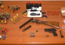 Rinvenuti stupefacenti ed armi in un appartamento nel reggino