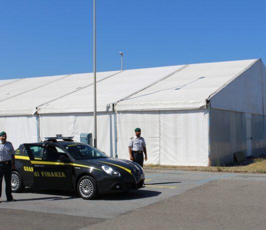 Sequestrata tensostruttura rubata a Roma e trovata in Calabria