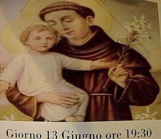 Rosarno, 13 giugno festa Sant’Antonio