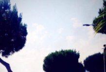 Incendio a Gioia Tauro in via Papa Giovanni XXIII