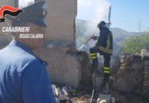Carabinieri salvano donna di 90 anni da fumo incendio