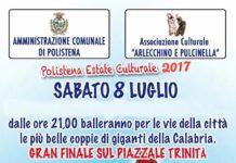 Polistena- 8 luglio “Notte dei giganti”