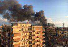 Copioso Incendio Gioia Tauro