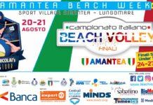 Amantea capitale del beach volley italiano giovanile anche nel 2017