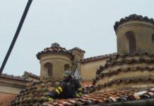 Fulmine danneggia chiesa Caulonia