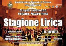 Estate culturale polistenese: la Stagione Lirica in scena su Piazzale Trinità 31 luglio e 1 agosto