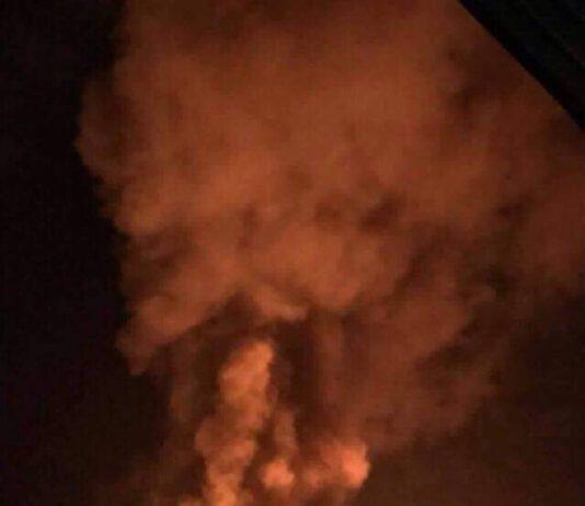 Spaventoso incendio nella notte tendopoli San Ferdinando