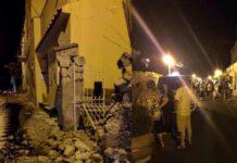Teremoto a Ischia- una donna morta- bimbi sotto macerie
