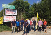 Protesta Consorzio Bonifica Alto Jonio Reggino