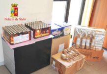 Sequestrato materiale esplodente