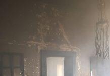 Incendio centro storico- distrutte opere Telesio