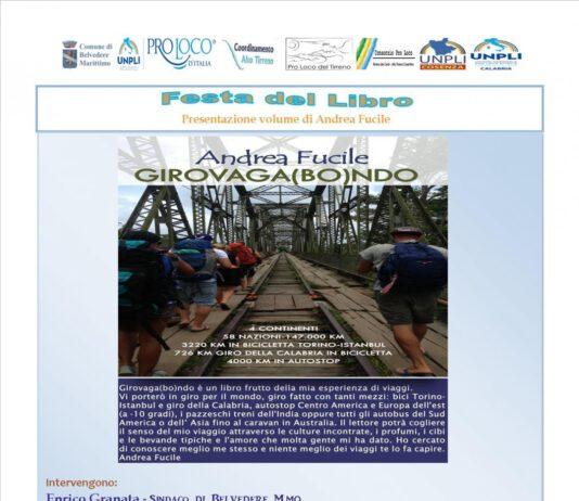 Oggi 24 agosto Festa del libro, presentazione volume “Girovaga(bo)ndo”