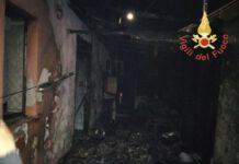 Incendiato ristorante nella notte