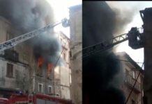 Spaventoso incendio in appartamento- trovati corpi Carbonizzati