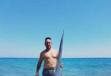 Incredibile esemplare di squalo volpe pescato nei mari della Calabria