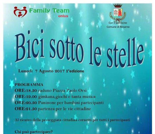 Rosarno, lunedì “Bici sotto le stelle”