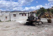 Atto intimidatorio,incendiato escavatore impresa costruzioni