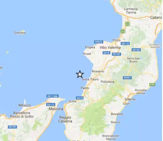 Scossa di terremoto tra Rosarno e Gioia Tauro