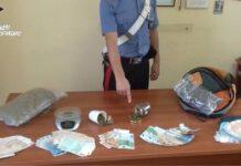 In casa con un kg di droga e 13 mila euro in contanti- Arrestati due fratelli