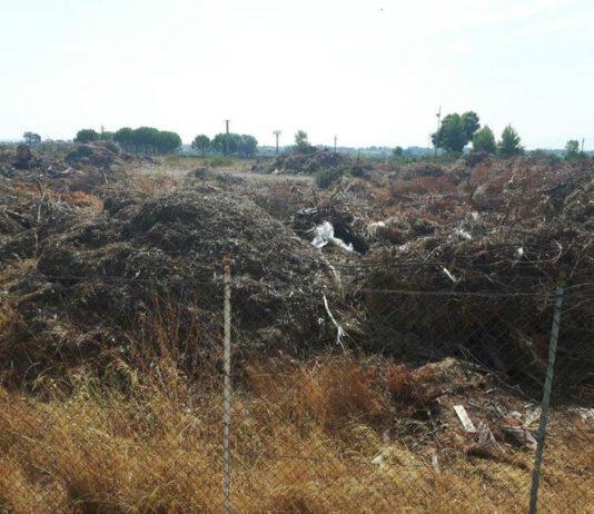 Sequestrata discarica in ex campo sportivo