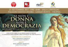 A Tropea l’evento “Se non è donna non è democrazia”