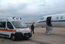 Aerounatica Militare trasporta ragazza in pericolo di vita da Lamezia a Brescia