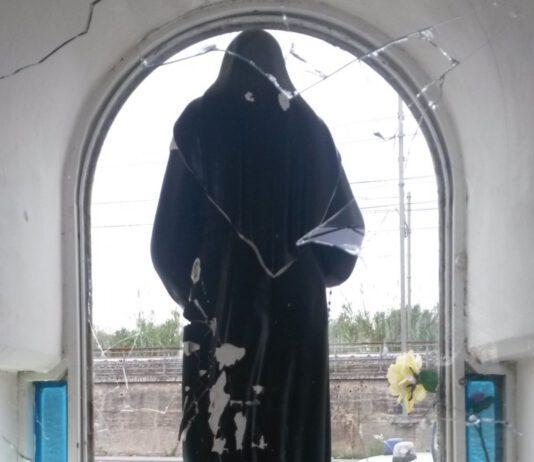 Rosarno- atto vandalico Santa Rita