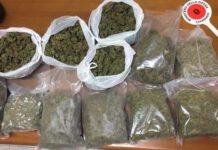 San Pietro di Caridà- trovati con 8 kg di marijuana, arrestati 2 fratelli