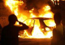 Lite con ex moglie, 35enne incendia auto dell’ex e del convivente- Denunciato