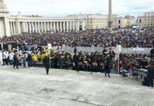 Orchestra e cori calabresi si esibiscono in Piazza San Pietro per il Papa