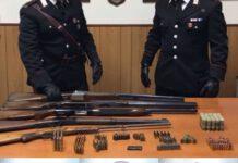 Detenzione armi clandestine, tre arresti