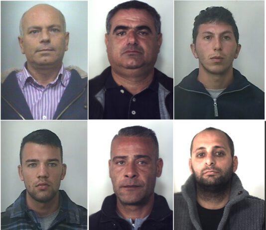 Omicidio Canale, foto e nomi dei sei arrestati