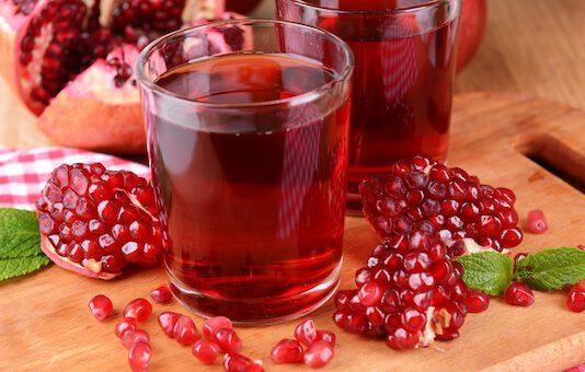 Zmedica, Succo di melograno: l’elisir di lunga vita
