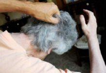 Picchia la madre provocandole trauma cranico e mandandola ospedale,arrestato