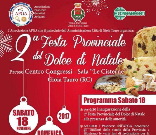 Gioia Tauro, seconda edizione Festa provinciale del dolce di Natale