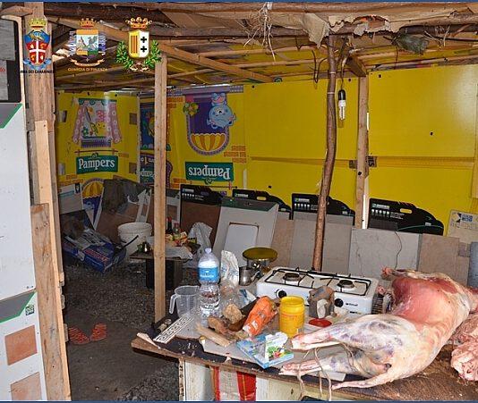 San Ferdinando-Operazione Interforze tendopoli, scoperte due macellerie clandestine
