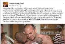 Garante Marziale: “Facebook censura la tutela dei minori”
