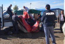 Controlli Interforze tendopoli San Ferdinando