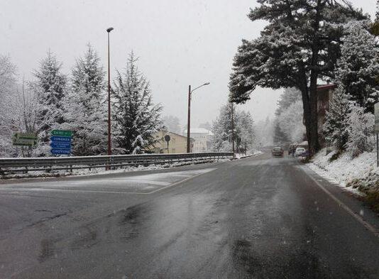 Temperature in calo in Calabria e prima neve
